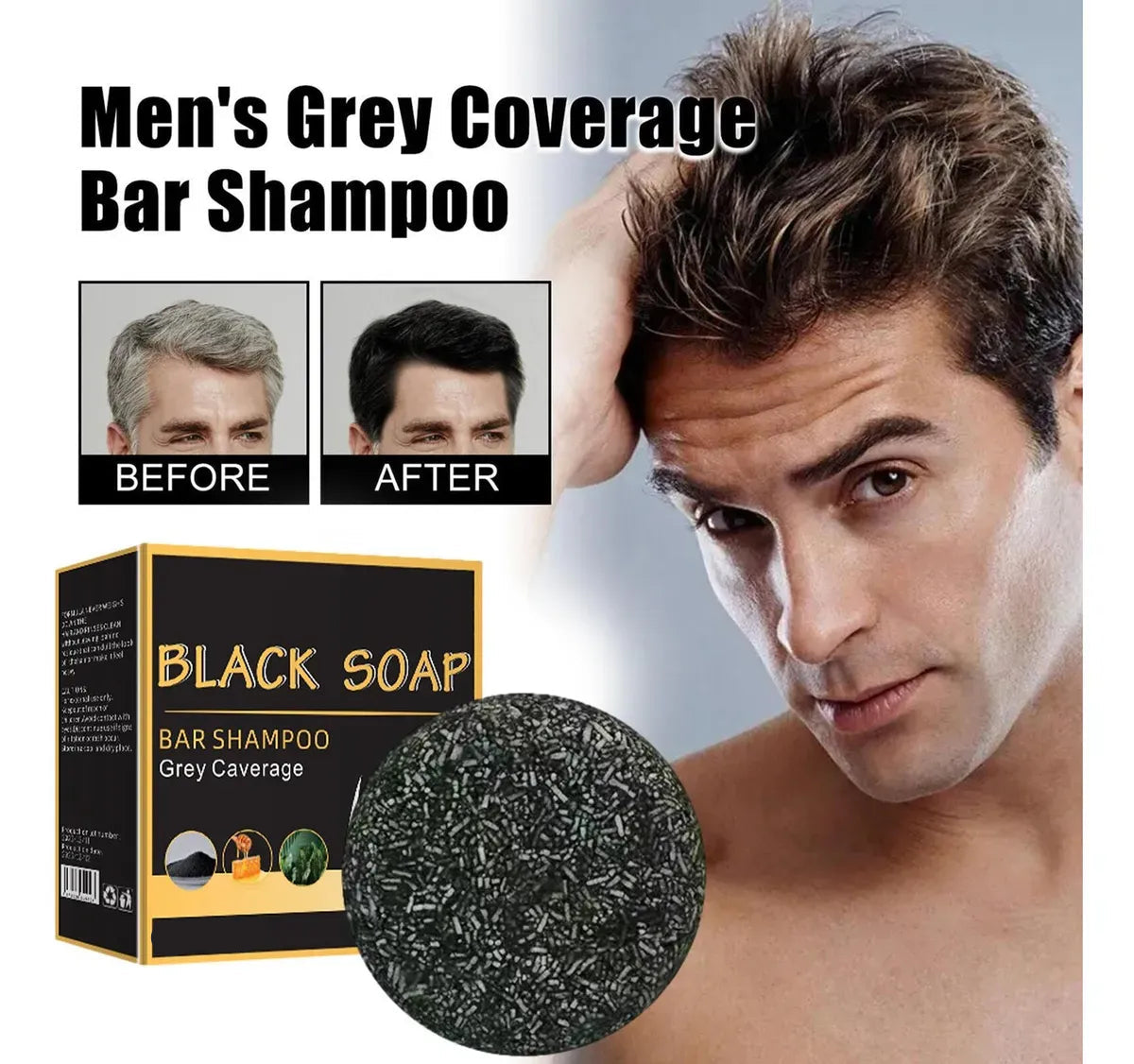 Black Hair Soap