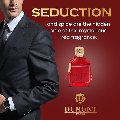 Dumont Nitro Red For Men Parfum Spray