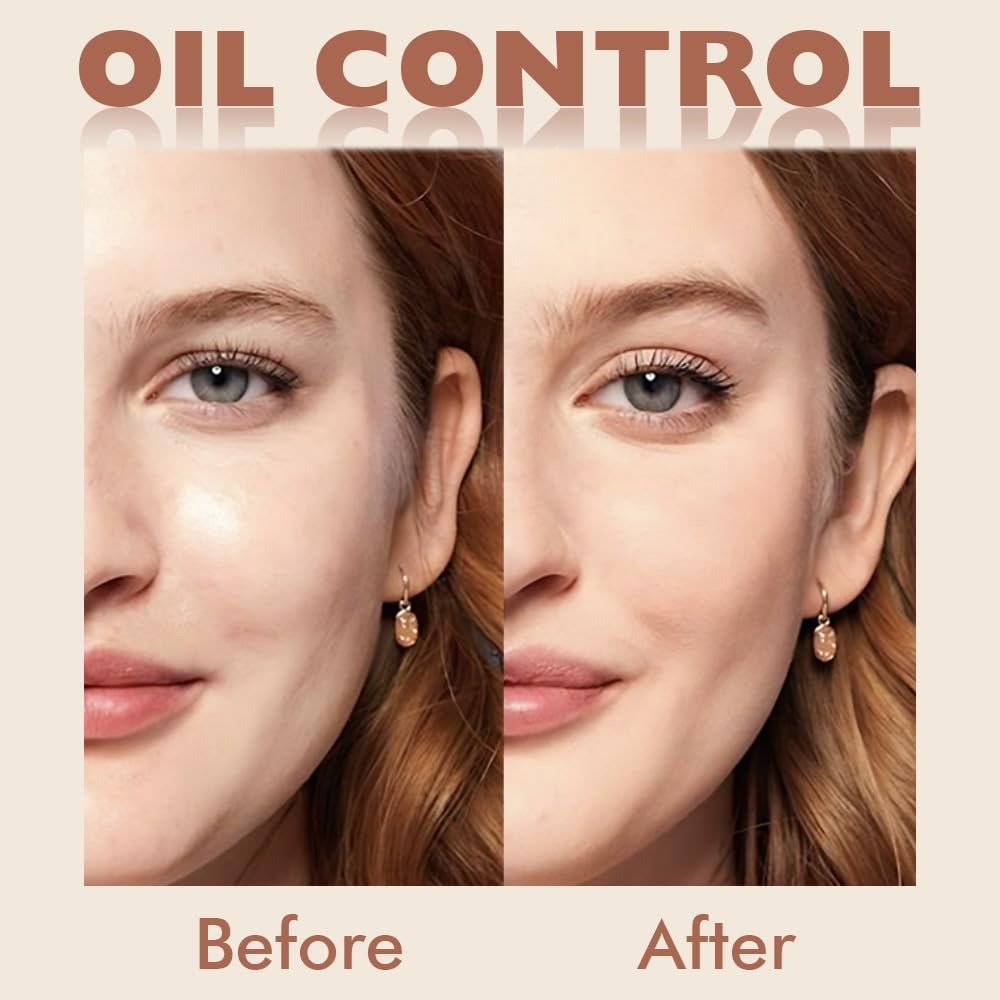 3 Colors Oil Control Matte Face Powder