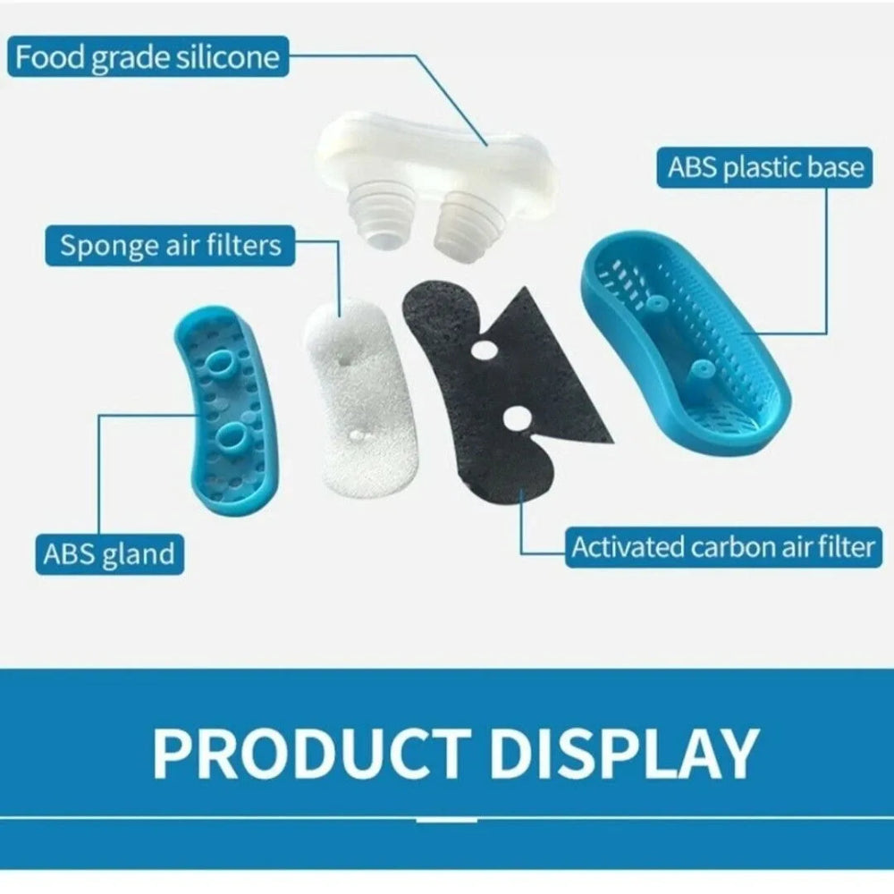 Anti Snoring Air Purifier 2 in 1 Sleeping Aid Reliever Snoring Device