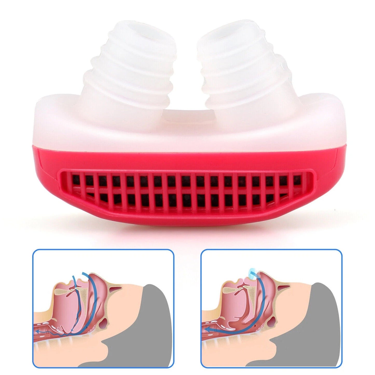 Anti Snoring Air Purifier 2 in 1 Sleeping Aid Reliever Snoring Device