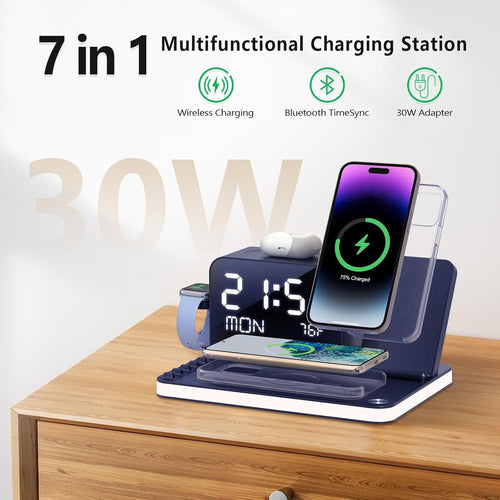 7 in 1 Wireless Charging Station for Multiple Devices