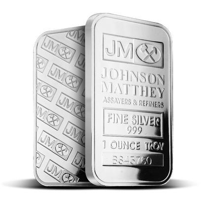Johnson Matthey Silver Bars