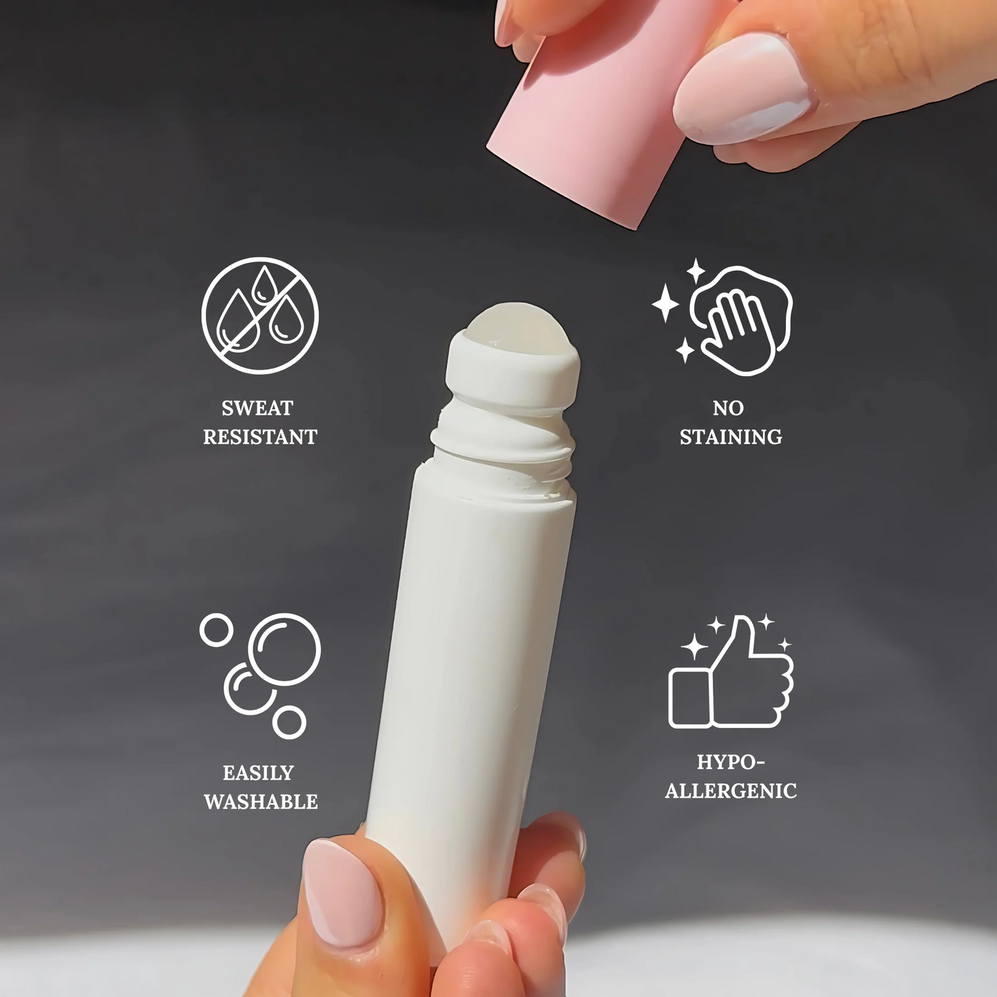 Body adhesive roller