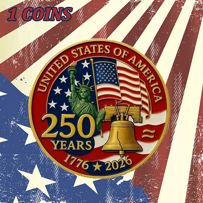 1776-2026 - 250th Anniversary United States of America Commemorative Coin