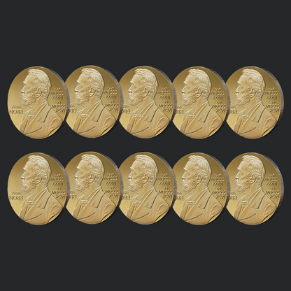 Alfred Bernhard Nobel Gold Coin