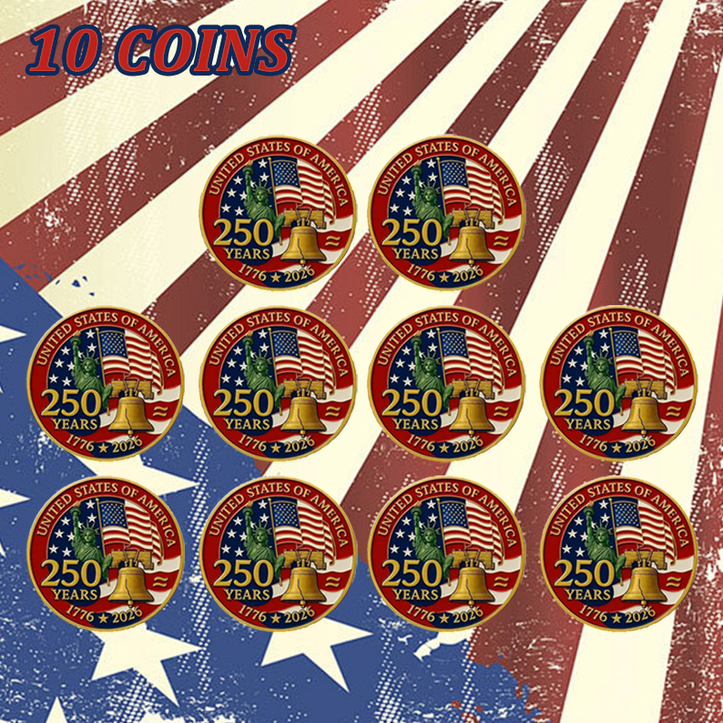 1776-2026 - 250th Anniversary United States of America Commemorative Coin