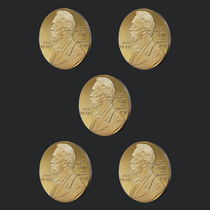 Alfred Bernhard Nobel Gold Coin
