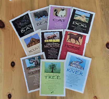 Original Advice Set - 10 Greeting Card Set