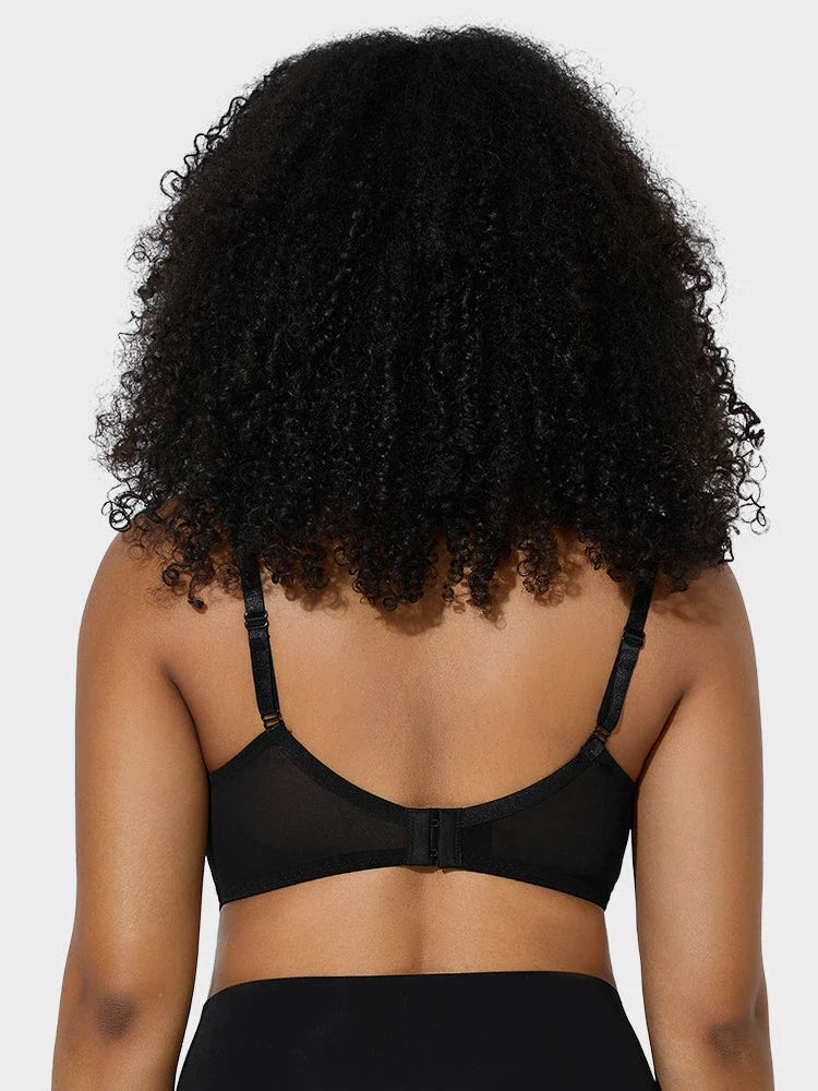 Lace Unlined Minimizer Bra