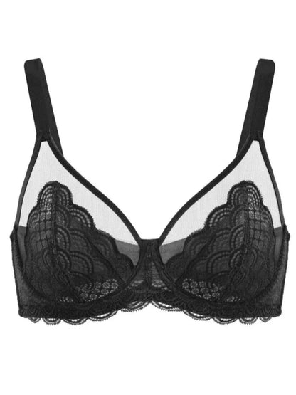 Lace Unlined Minimizer Bra